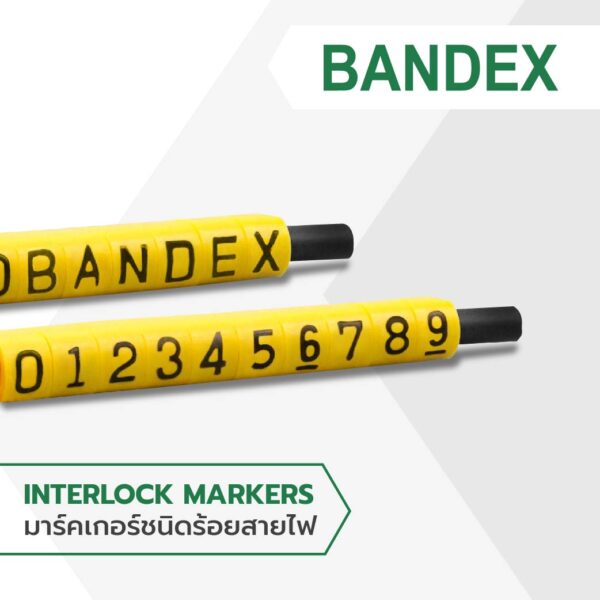 มาร์คเกอร์ชนิดร้อยสายไฟ/Interlock Markers
